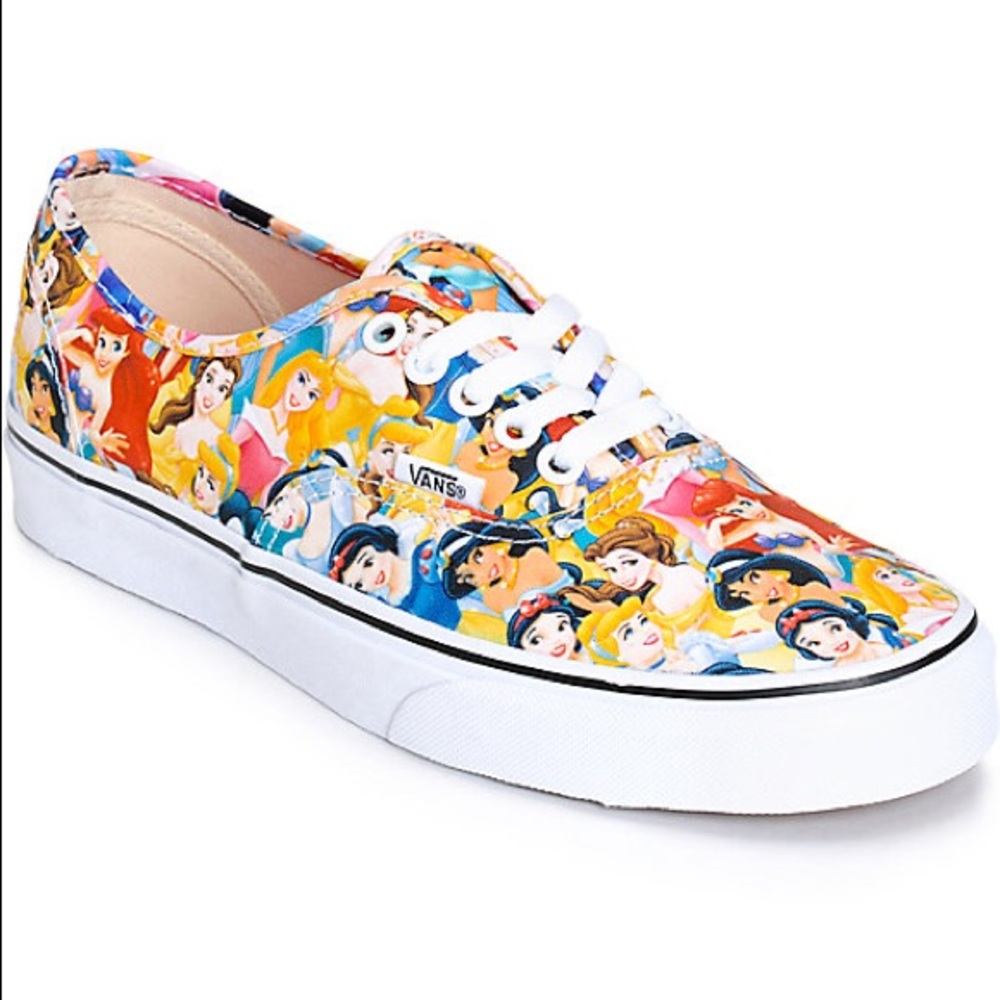 Disney Princess Vans Size 8